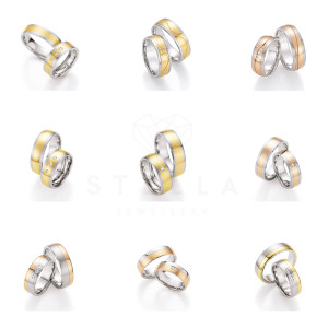 White Style Gold and Steel Selection 585 Brilliant