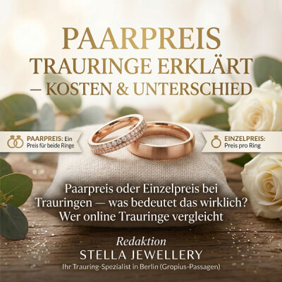 Paarpreis Trauringe erklärt — Kosten...