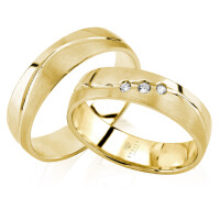 333er Gelbgold 1xPaar Trauringe Gelbgold gallery