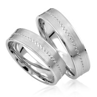 925er SIlber (rhodiniert) Partnerringe P gallery