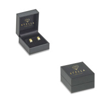 585er Weißgold Diamanten Ohrstecker 6er Krappe - 0,30 
