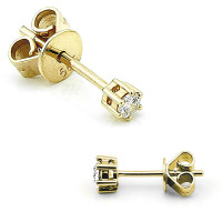 585er Gelbgold Diamanten Ohrstec gallery 18_2nd