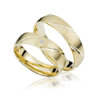 2 xTrauringe GG 375 Hochzeitsringe Verlo gallery