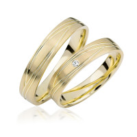2 xTrauringe GG 375 Hochzeitsringe Verlo gallery