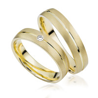 2 xTrauringe GG 375 Hochzeitsringe Verlo gallery