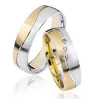2 xTrauringe 375 9K Hochzeitsringe Verlo gallery