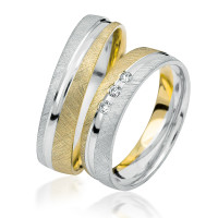 2 xTrauringe 375 9K Hochzeitsringe Verlo gallery