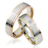 2 xTrauringe 375 9K Hochzeitsringe Verlo gallery