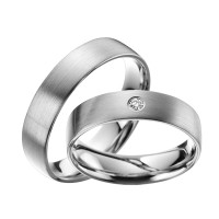 2x600 Platin Trauringe Hochzeitsringe Ve gallery