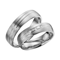 2 x Platin 950 Trauringe Hochzeitsringe  gallery