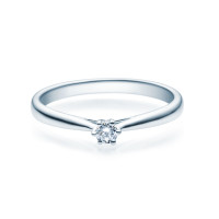 Verlobungsring 585(14K) Diamantring Wei& gallery