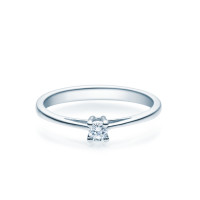 Verlobungsring 585(14K) Diamantring Wei& gallery