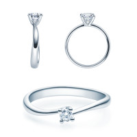 Verlobungsring 585(14K) Diamantr gallery 15_2nd