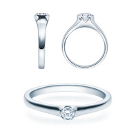 Verlobungsring 585(14K) Diamantr gallery 20_2nd