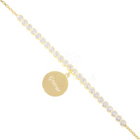 Damen Armband 585er Gelbgold Zir gallery 12_2nd