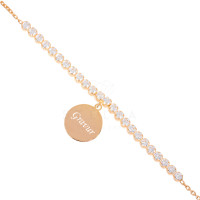 Damen Armband 585er Rotgold Zirk gallery 8_2nd