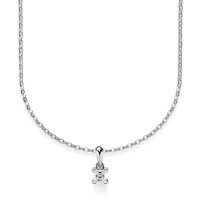 Damen Collier 950 Platin Diamant 0,080ct gallery
