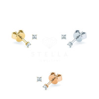 Diamonds Ohrstecker Solitaire 585er Gold Ohrringe...