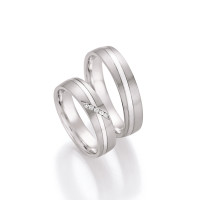 2 x 925er Silber Trauringe Eheringe Silb gallery