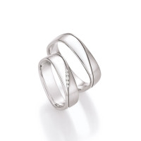 2 x 925er Silber Trauringe Eheringe Silb gallery