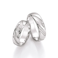 2 x 925er Silber Trauringe Eheringe Silb gallery