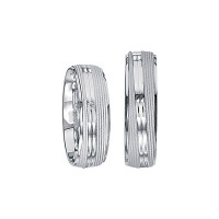 2 x Silberringe mit Diamant - EC84 Silve gallery