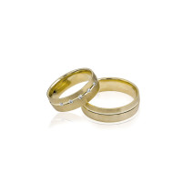 2 x Trauringe mit Diamant - Basic Kollek gallery