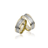 2 x Trauringe mit Diamant - Basic Kollek gallery