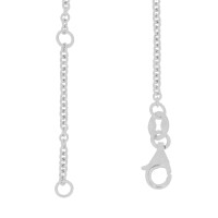 925er Silber RHD ID-Armband Singapurkette 16,5 + 1,5 cm inkl
