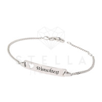 925er Silber ID Armband 17 + 2 cm inkl.  gallery