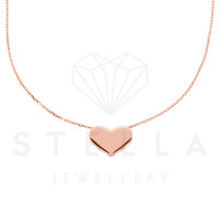 Damen Kette mit Herz Anhänger 585er gallery