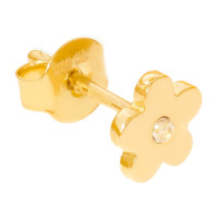 Paar 585er Gold Ohrstecker mit Zirkonia Ohrschmuck Model 5 B