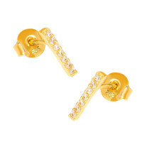 Paar 585er Gold Ohrstecker mit Z gallery 7_2nd