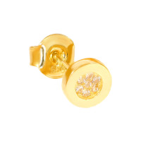 Paar 585er Gold Ohrstecker mit Zirkonia Ohrschmuck Model 11 