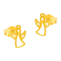 Paar 585er Gold Ohrstecker mit Z gallery 5_2nd