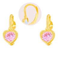 Paar 585er Gold Klappbrisur Ohrringe Her gallery