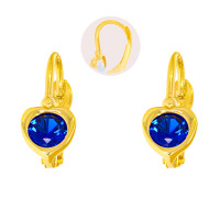 Paar 585er Gold Klappbrisur Ohrringe Her gallery