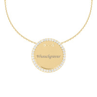 585er Gold Gravierbare Halskette gallery 4_2nd