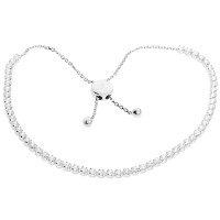 585er Weißgold Armband Tennisarmba gallery