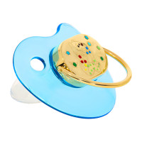 Baby Schnuller 585er Gelbgold mit Motiv 6 Babyschmuck Baby S
