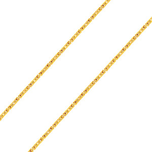 585er Gelbgold Königskette Massiv 2,4 mm