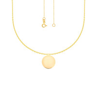 585er Gold Collierkette mit Grav gallery 19_2nd