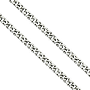 925er Sterling Silber Panzerkette Massiv Collier Halskette Königskette Silberkette 6,4 mm