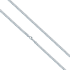 925er Sterling Silber Panzerkette Massiv Collier Halskette Silberkette Breite 5,5 mm