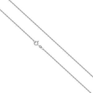 925er Sterling Silber Ankerkette Massiv 2,2 mm Halskette Collier Unisex Königs Kette 60 cm