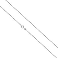 925er Sterling Silber Ankerkette Massiv 1,9 mm Halskette Collier Unisex Königs Kette