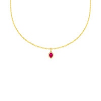 585er Gelbgold Anhänger mit gallery 14_2nd