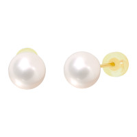 585er Gold Ohrstecker Akoya Perle &Oslas gallery