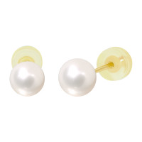 585er Gold Ohrstecker Akoya Perle &Oslas gallery