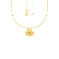 585er Gelbgold Kette mit Handtasche Anh& gallery